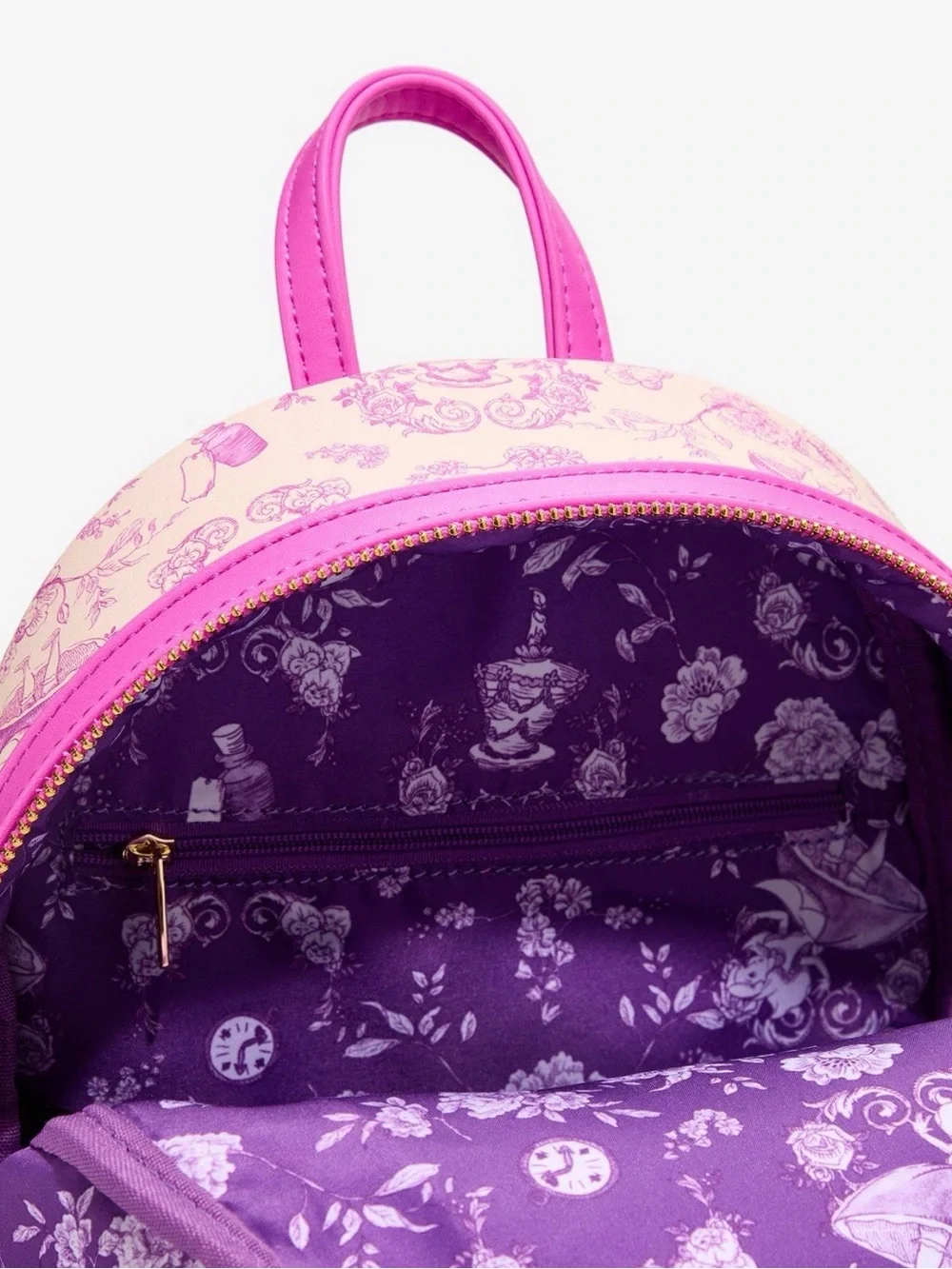 New Loungefly Disney Alice in Wonderland Cheshire Cat Mini Backpack